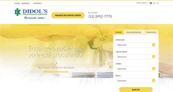 Desktop Screenshot of didolsimoveis.com.br